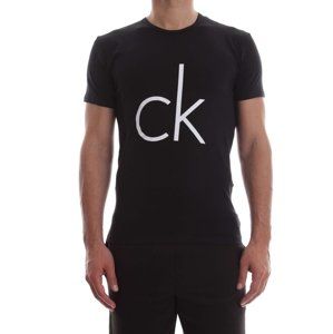 Calvin Klein pánské černé triko - S (5WA)